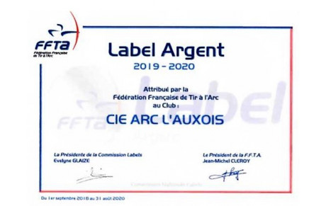 FFTA - Label Argent 2019/2020