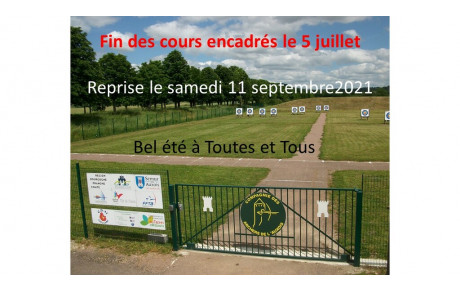 Fin des cours encadrés